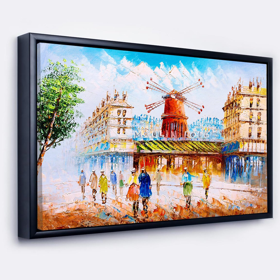 Canvas Wall Art,PAINTINGS,Classic City View Premium Canvas Wall Painting 